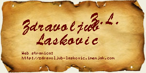Zdravoljub Lasković vizit kartica